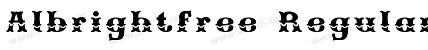 Albrightfree Regular字体转换